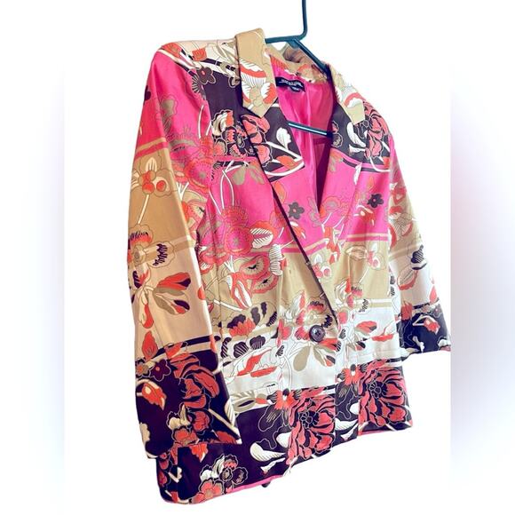 Notations Multicolored Floral Jacket PS - Picture 5 of 5